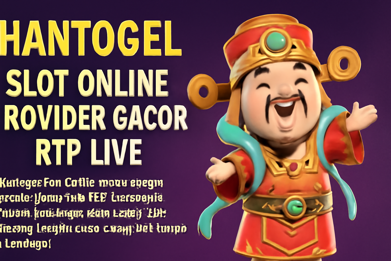 Hantogel Slot Online Resmi Provider Gacor RTP Live